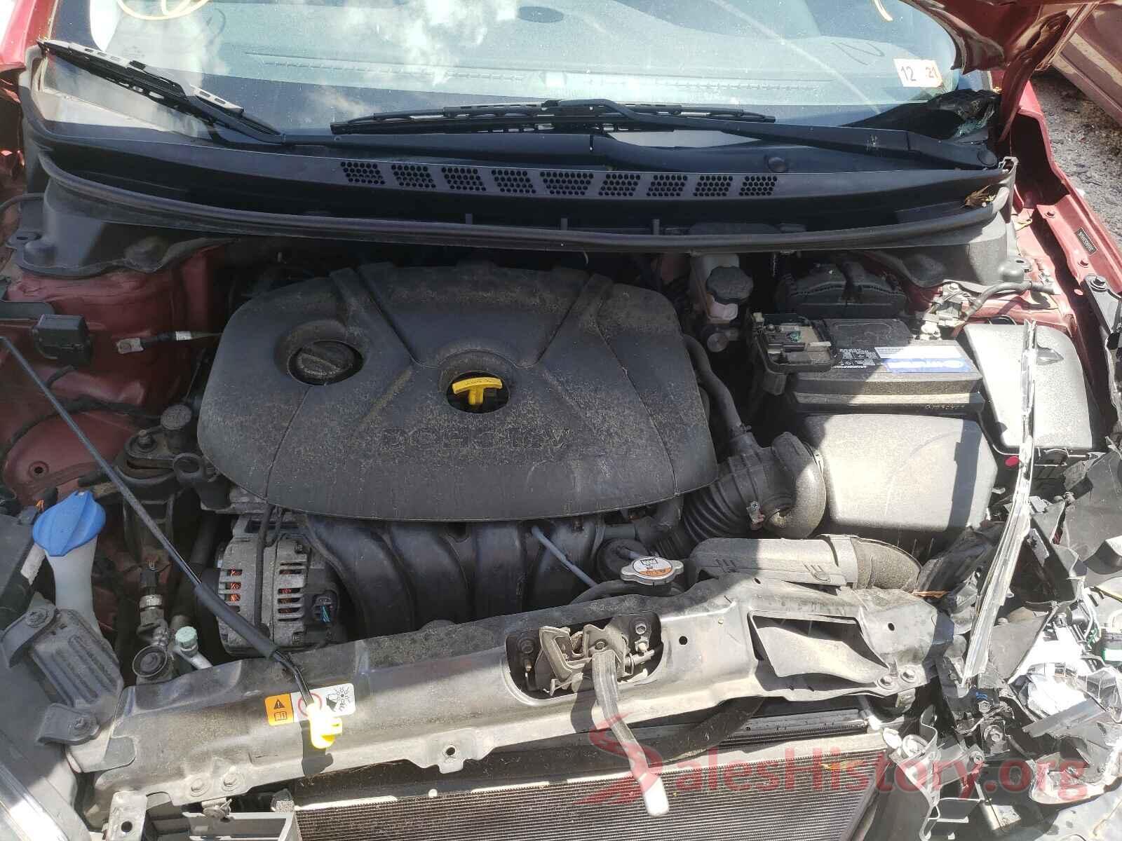 5NPDH4AE9GH693692 2016 HYUNDAI ELANTRA