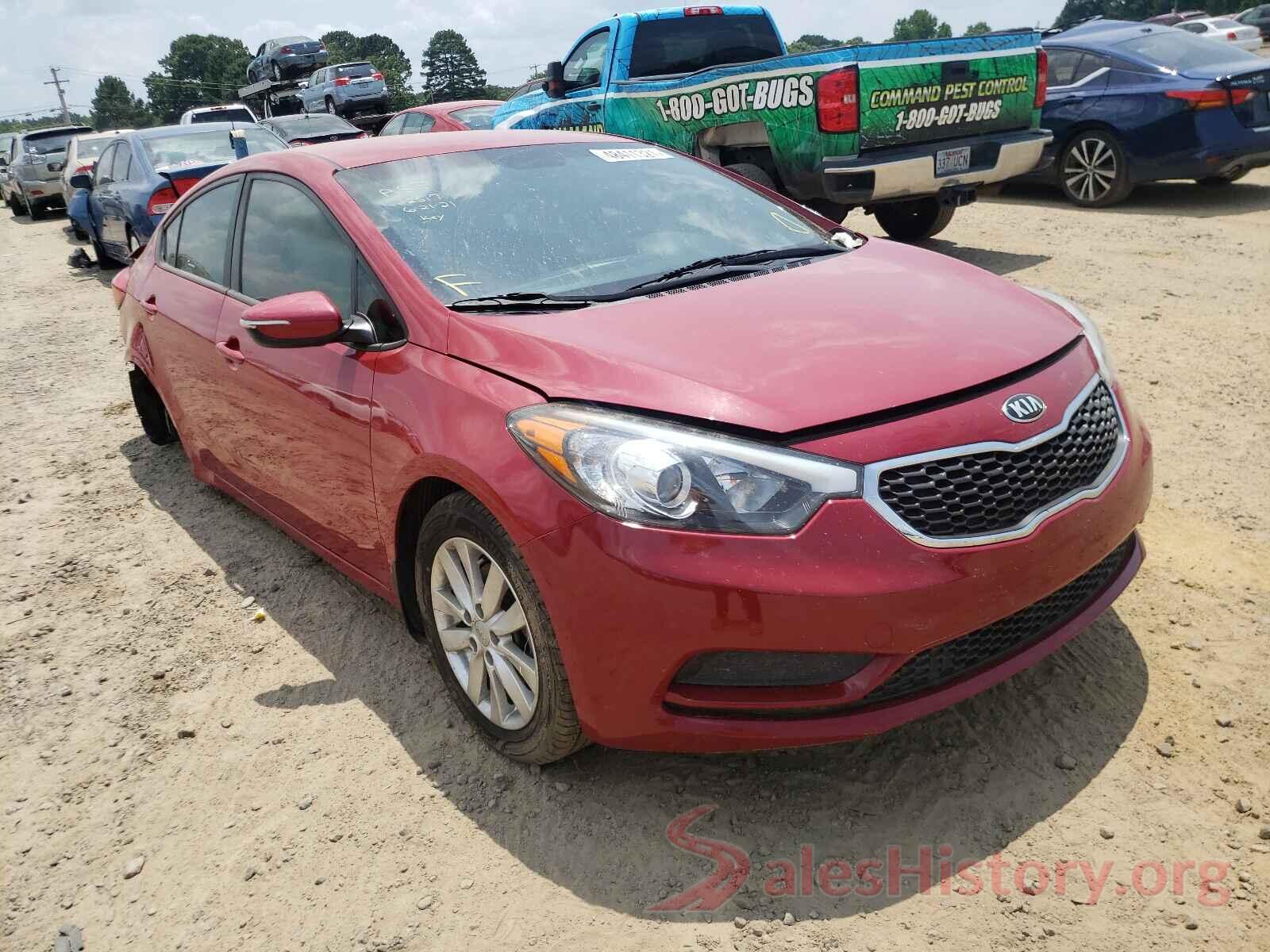 KNAFX4A64G5589970 2016 KIA FORTE