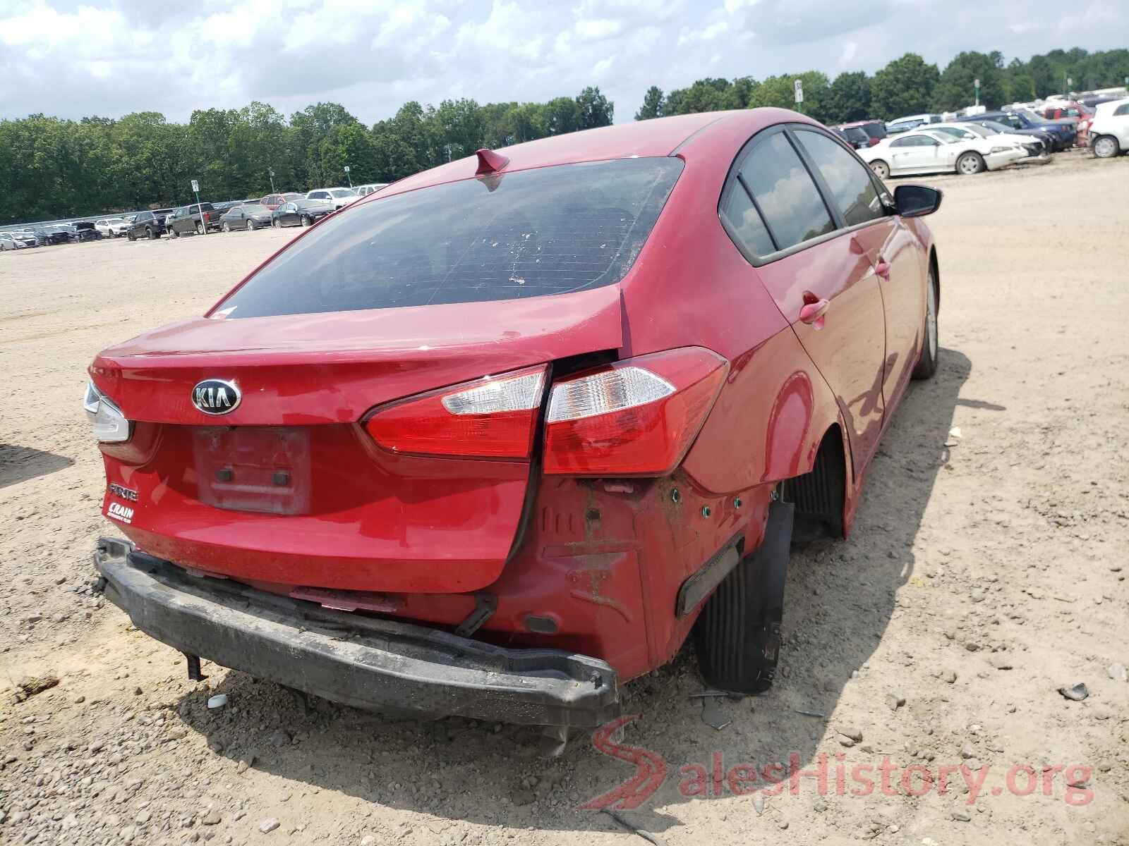 KNAFX4A64G5589970 2016 KIA FORTE