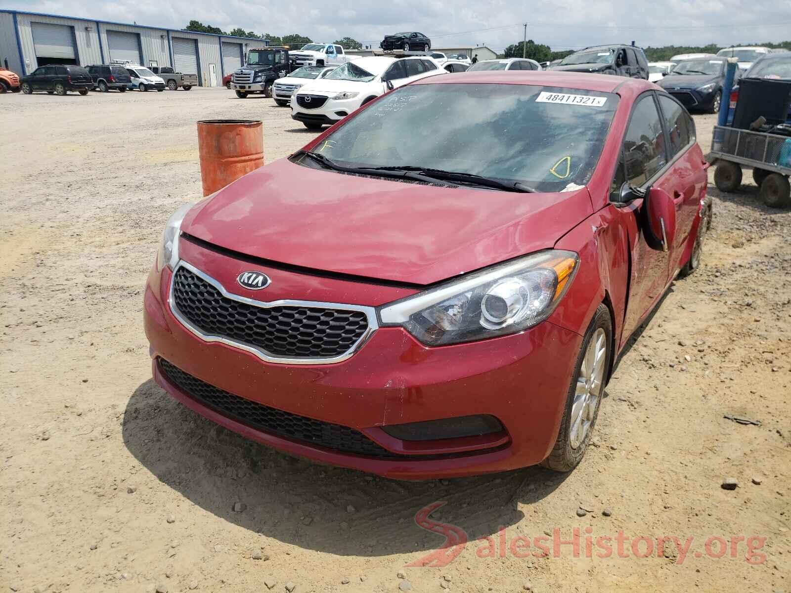 KNAFX4A64G5589970 2016 KIA FORTE