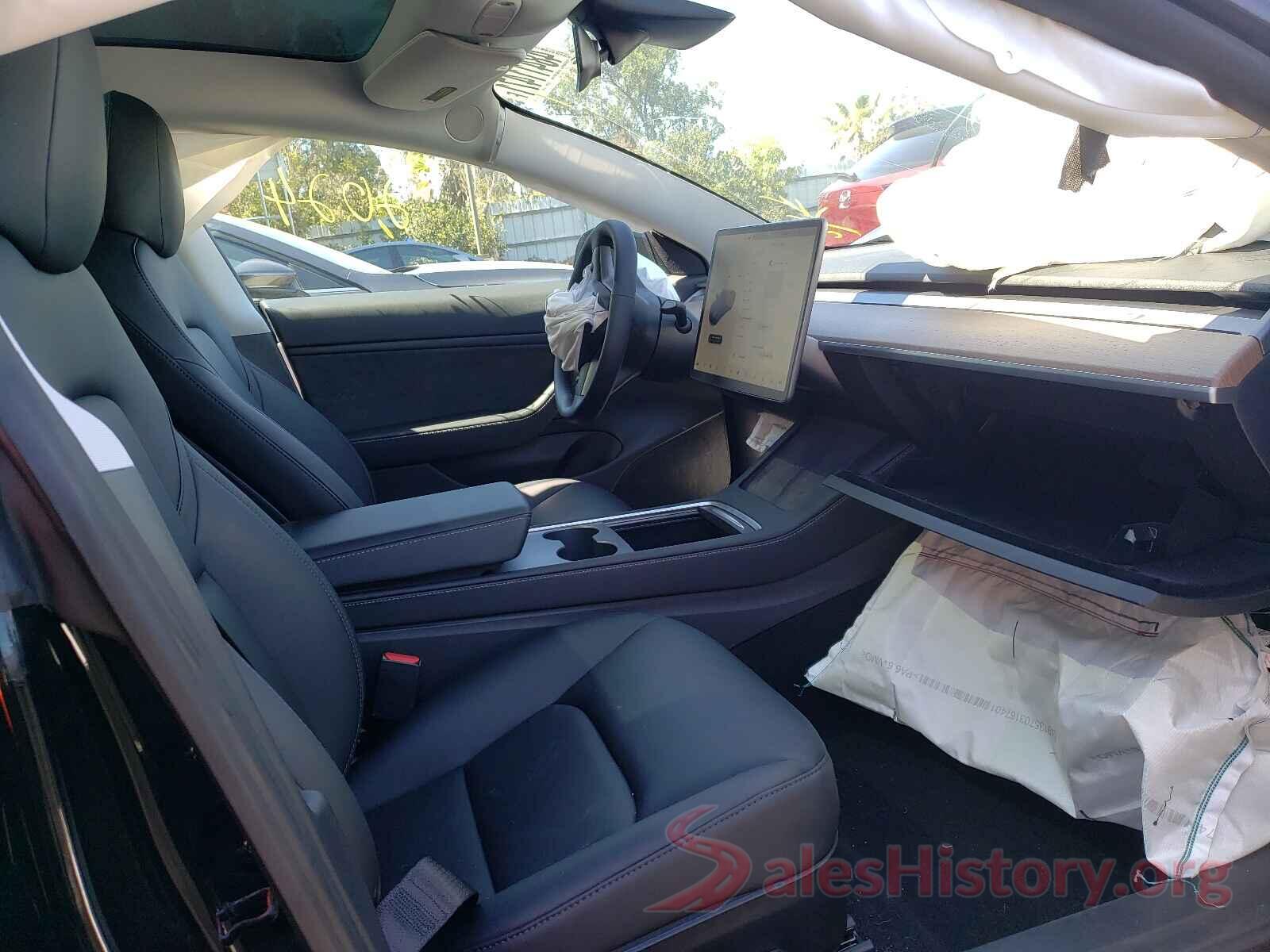 5YJ3E1EB5MF937237 2021 TESLA MODEL 3