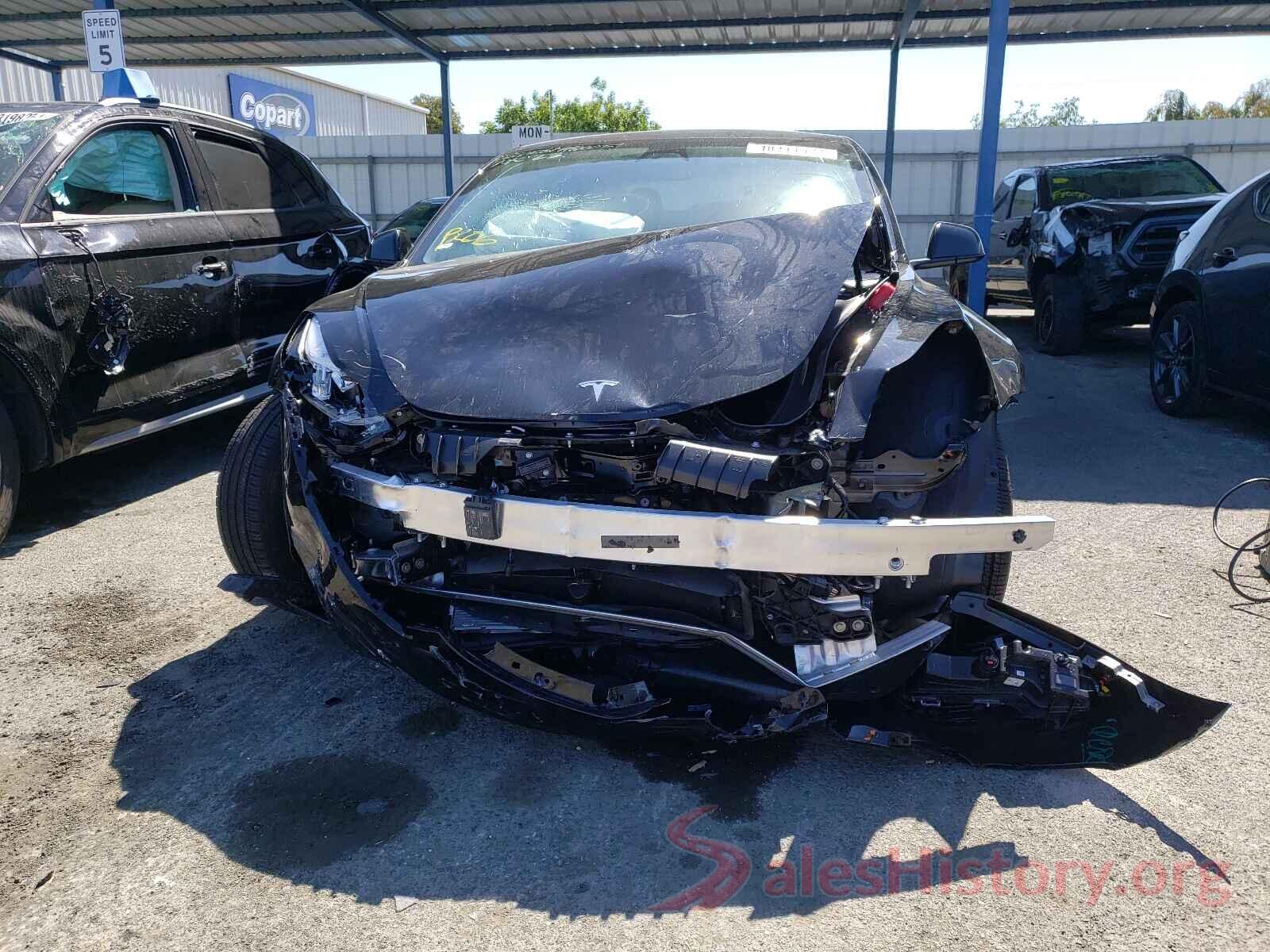 5YJ3E1EB5MF937237 2021 TESLA MODEL 3