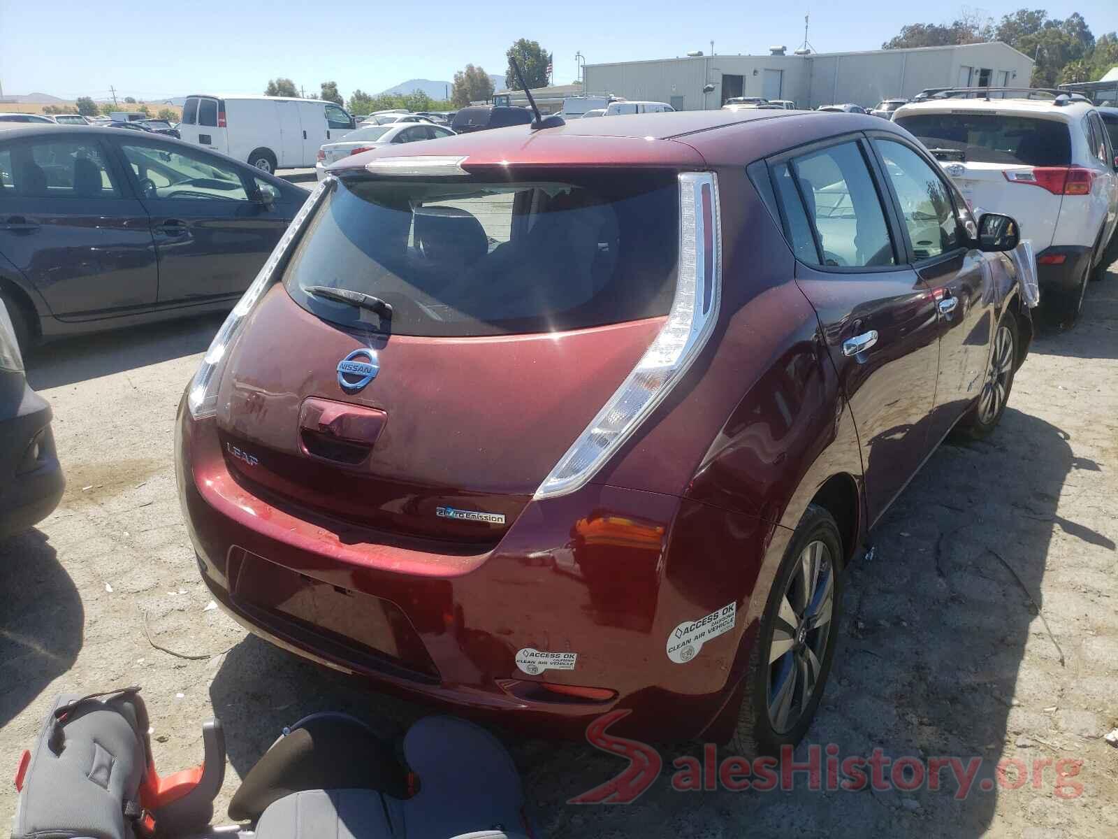 1N4BZ0CP6GC305329 2016 NISSAN LEAF