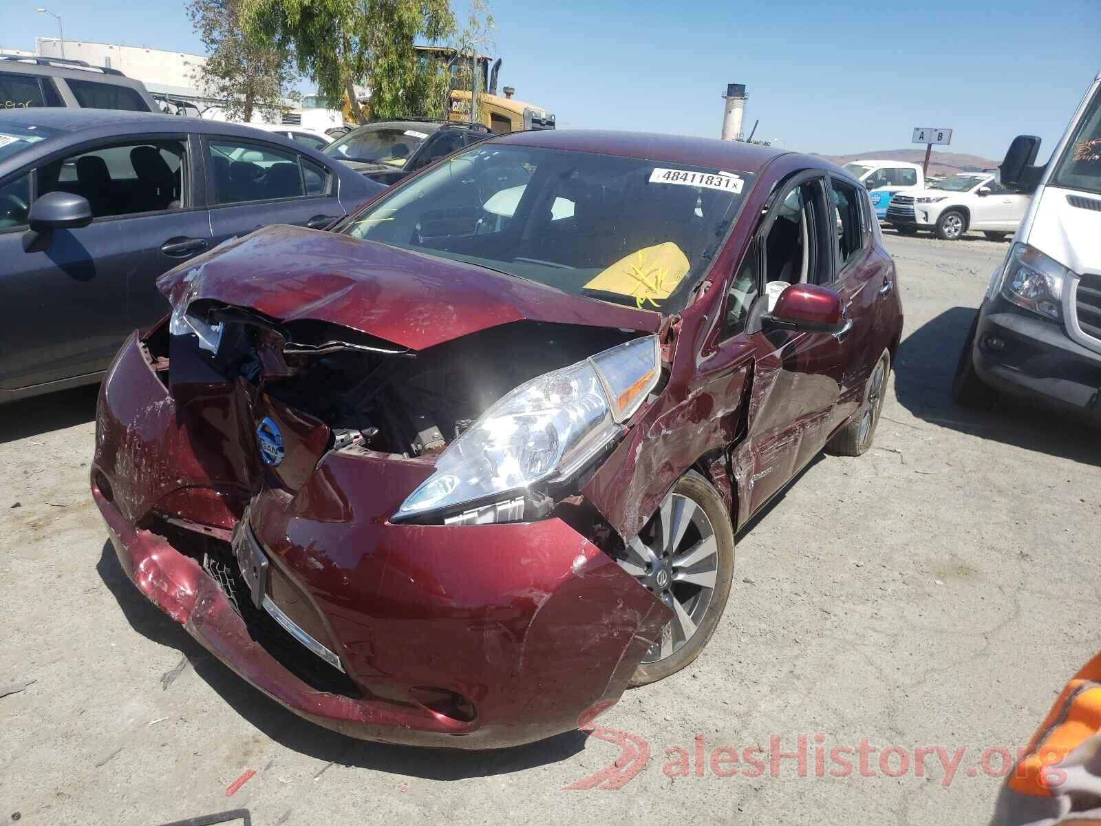 1N4BZ0CP6GC305329 2016 NISSAN LEAF