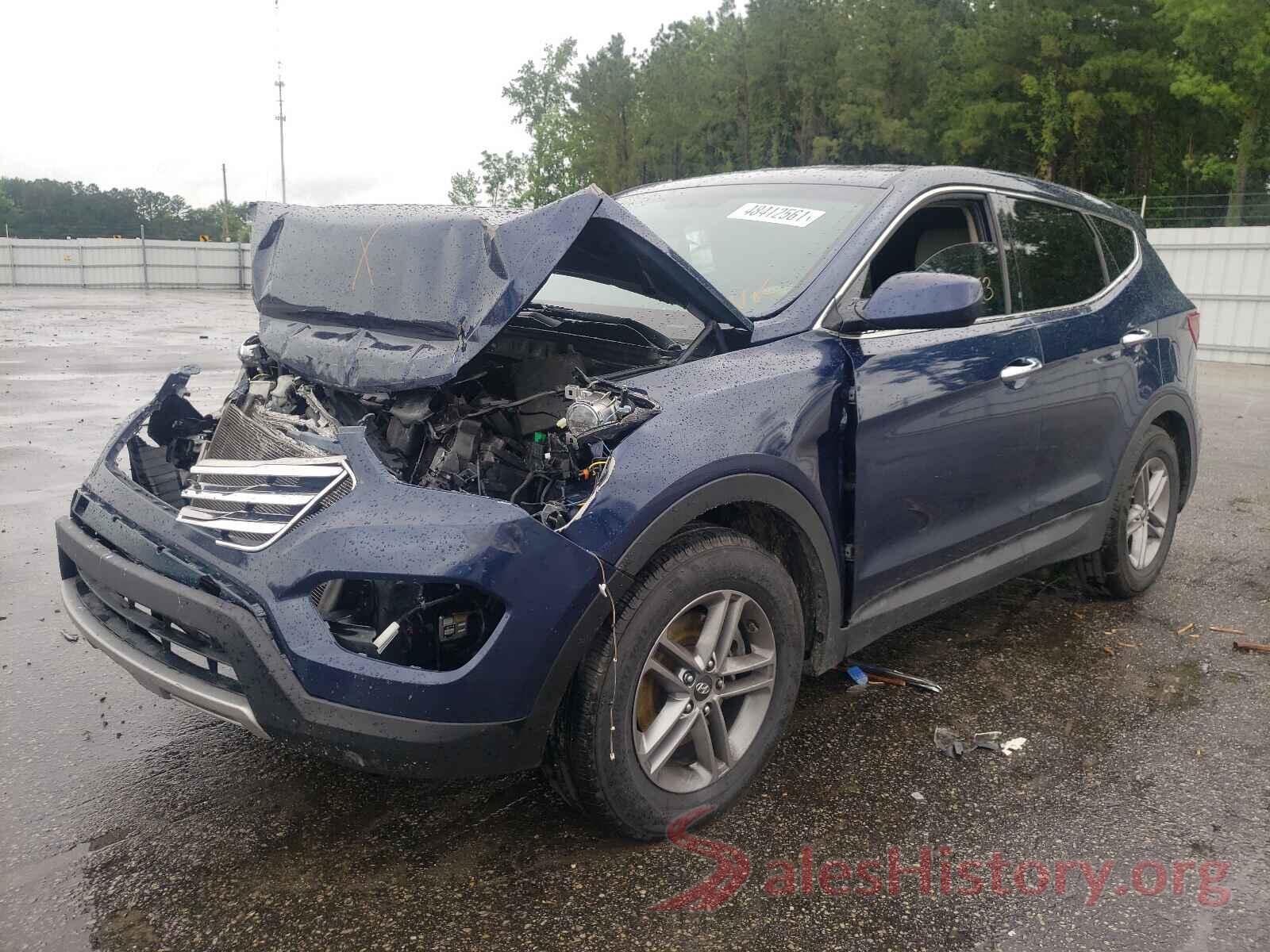 5XYZTDLB5HG443446 2017 HYUNDAI SANTA FE