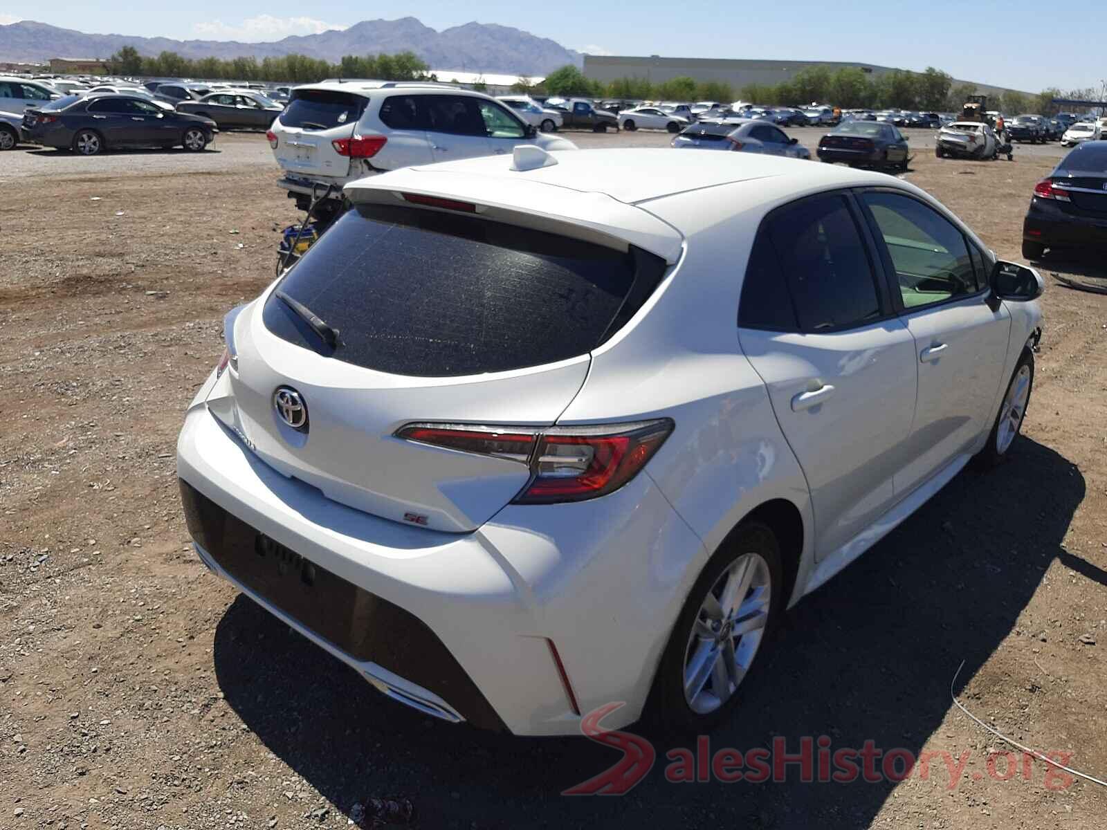 JTNK4RBE4K3050102 2019 TOYOTA COROLLA