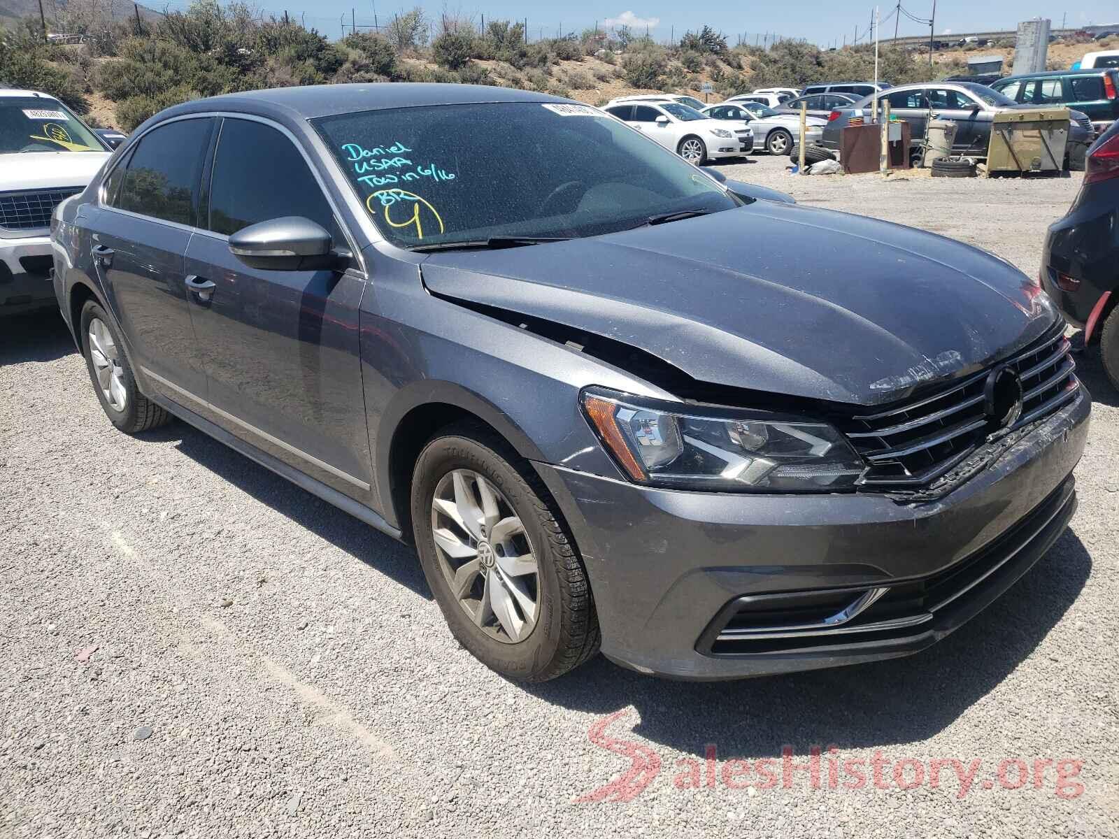 1VWAT7A31GC047749 2016 VOLKSWAGEN PASSAT