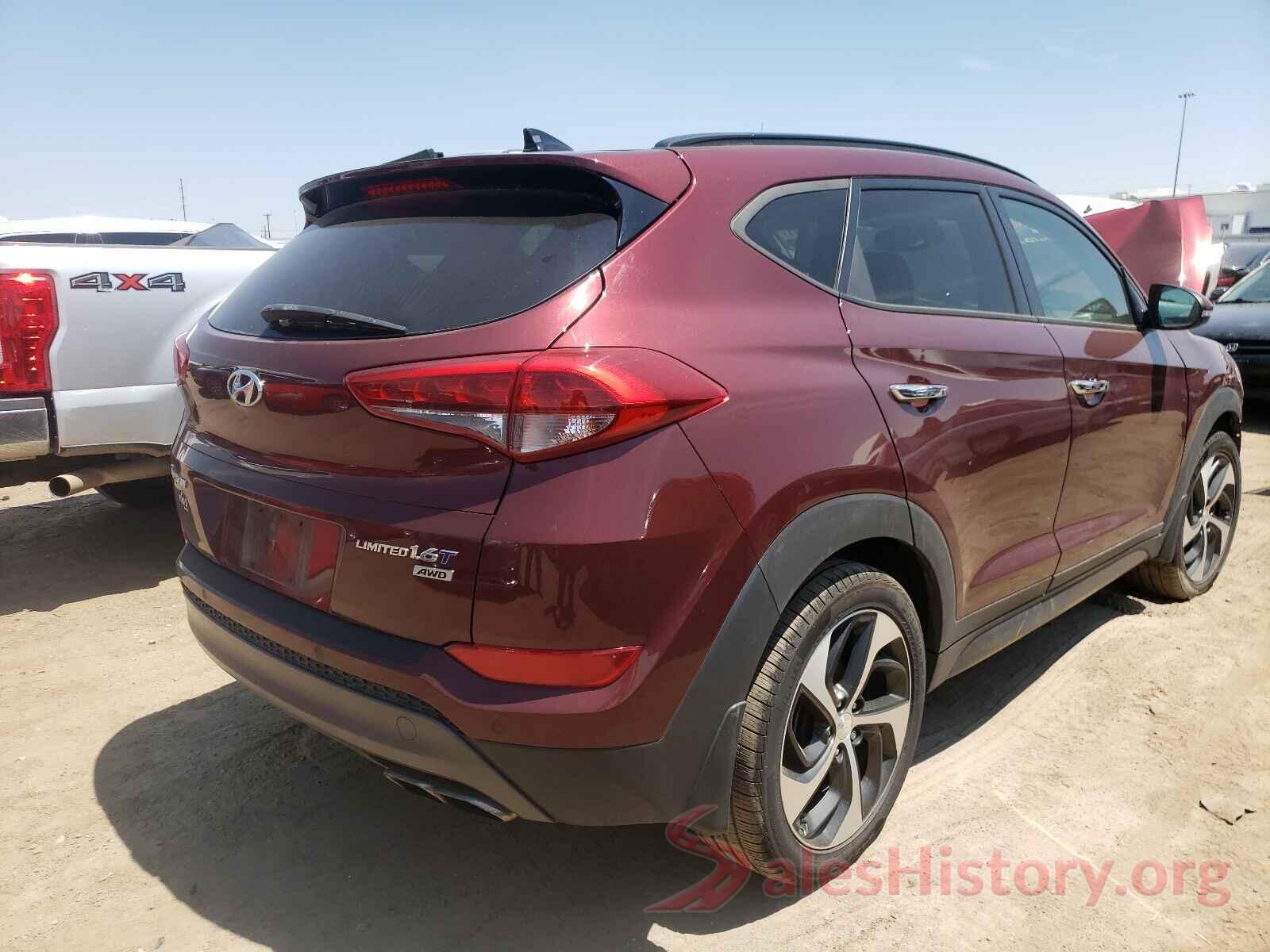 KM8J3CA20GU055625 2016 HYUNDAI TUCSON