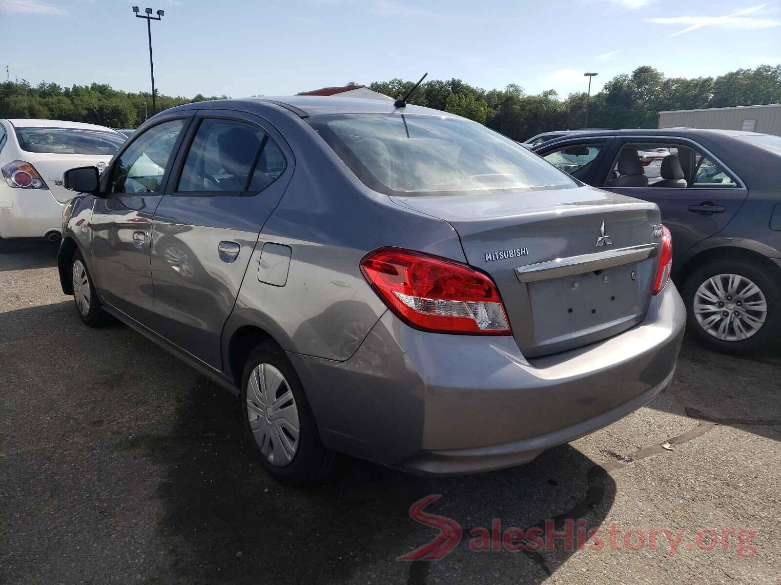 ML32F3FJ5KHF15580 2019 MITSUBISHI MIRAGE