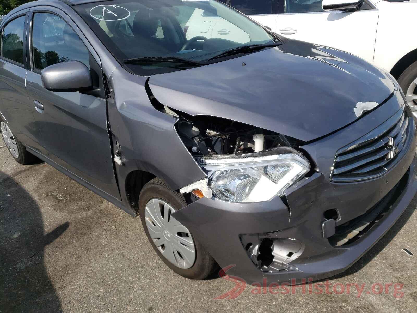 ML32F3FJ5KHF15580 2019 MITSUBISHI MIRAGE