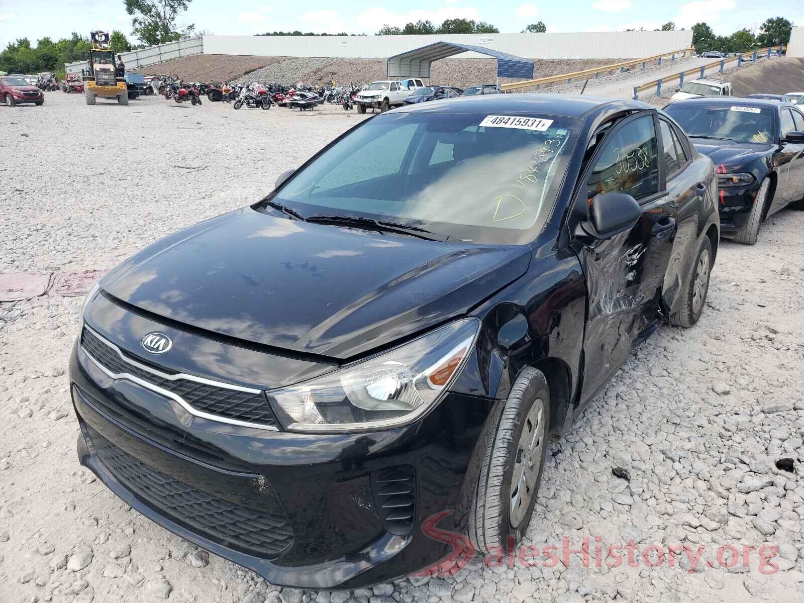 3KPA24AB8JE047422 2018 KIA RIO