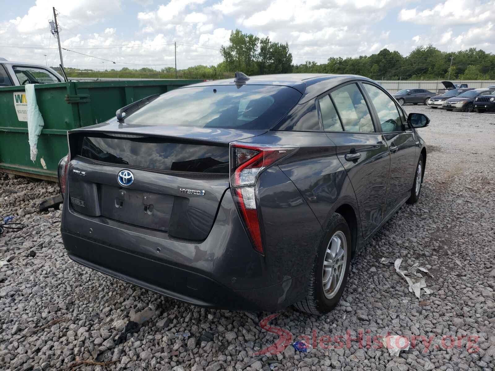 JTDKARFU2J3547923 2018 TOYOTA PRIUS