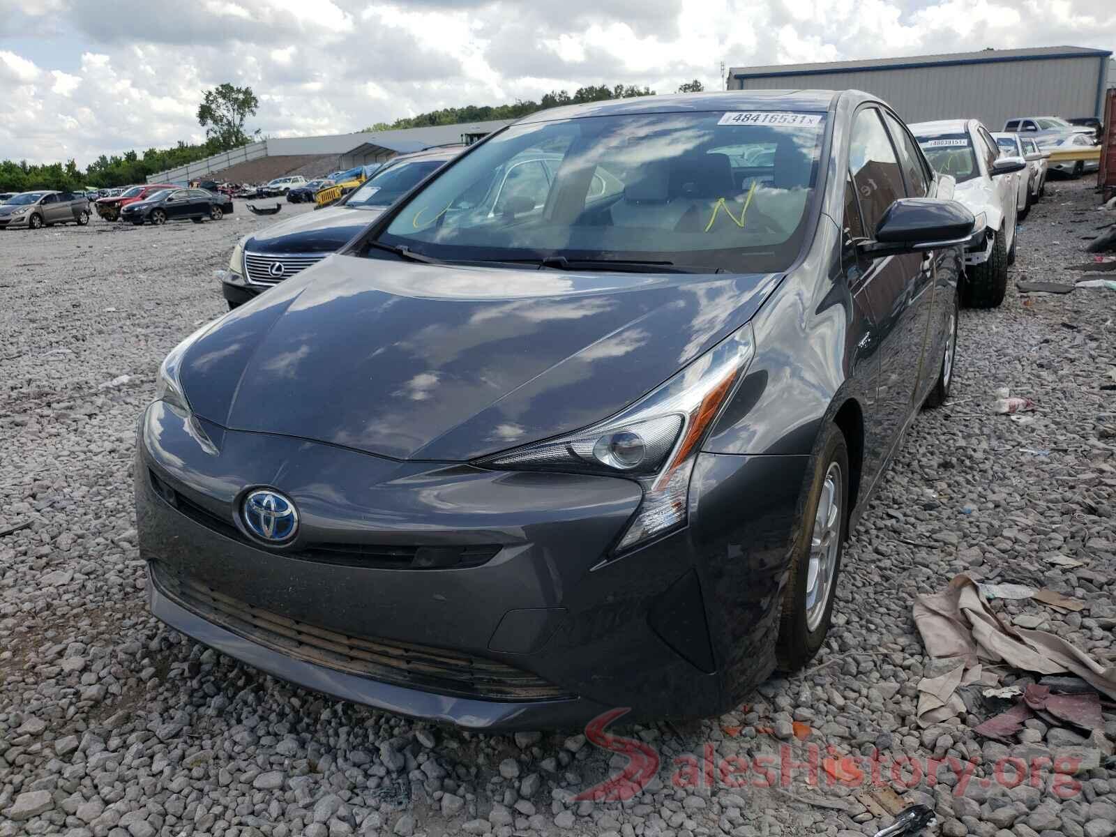 JTDKARFU2J3547923 2018 TOYOTA PRIUS