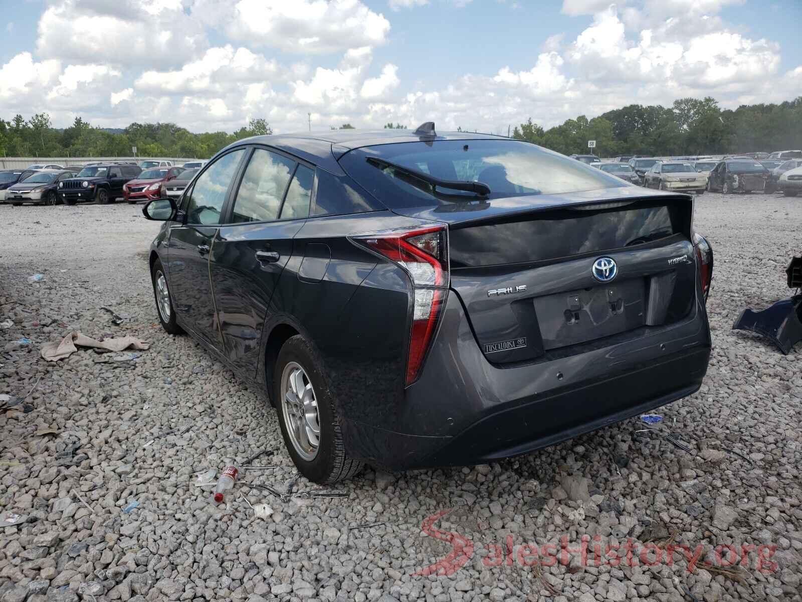 JTDKARFU2J3547923 2018 TOYOTA PRIUS