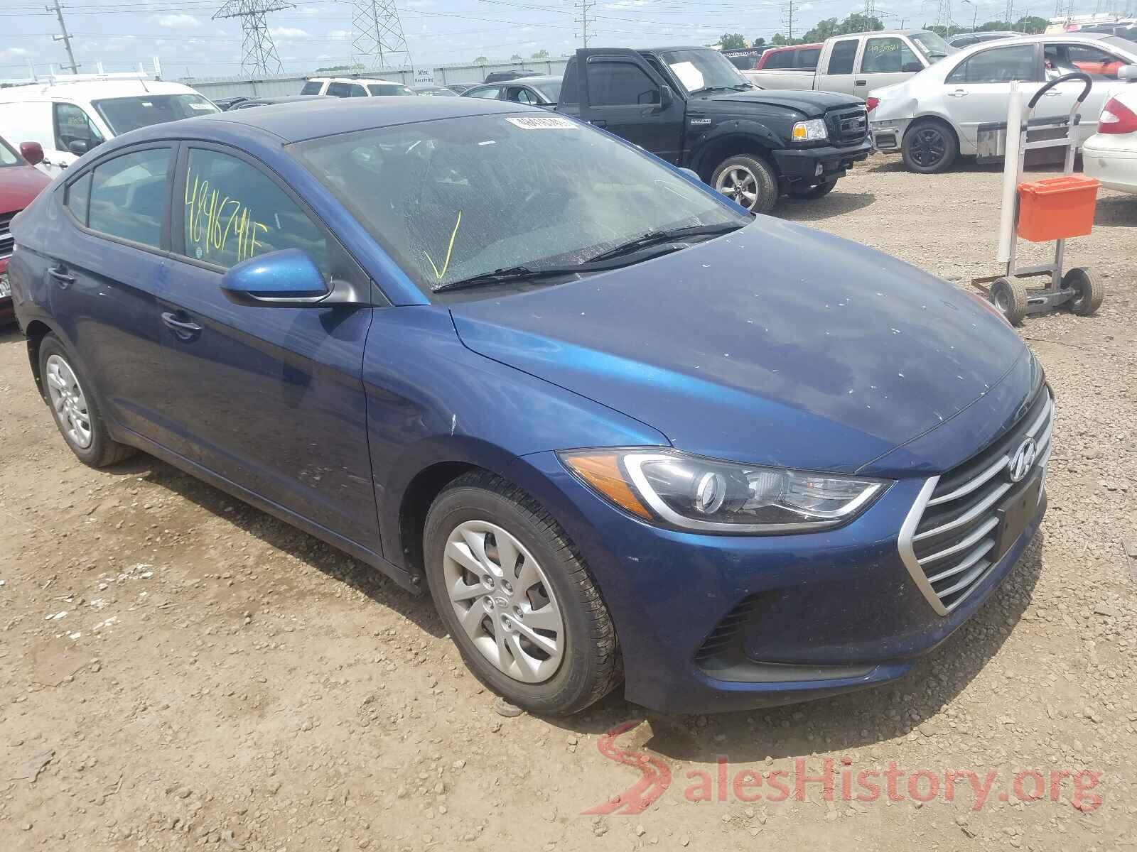 5NPD74LF5JH321251 2018 HYUNDAI ELANTRA