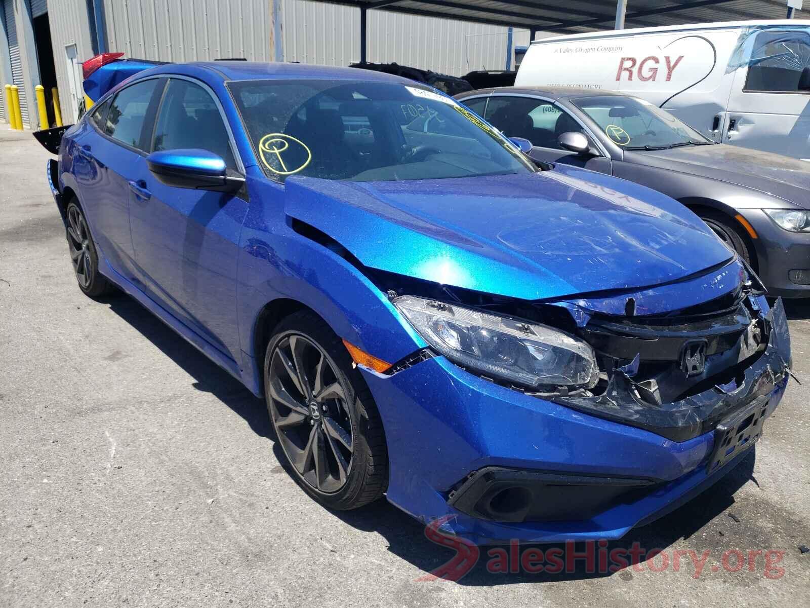 19XFC2F87KE206470 2019 HONDA CIVIC