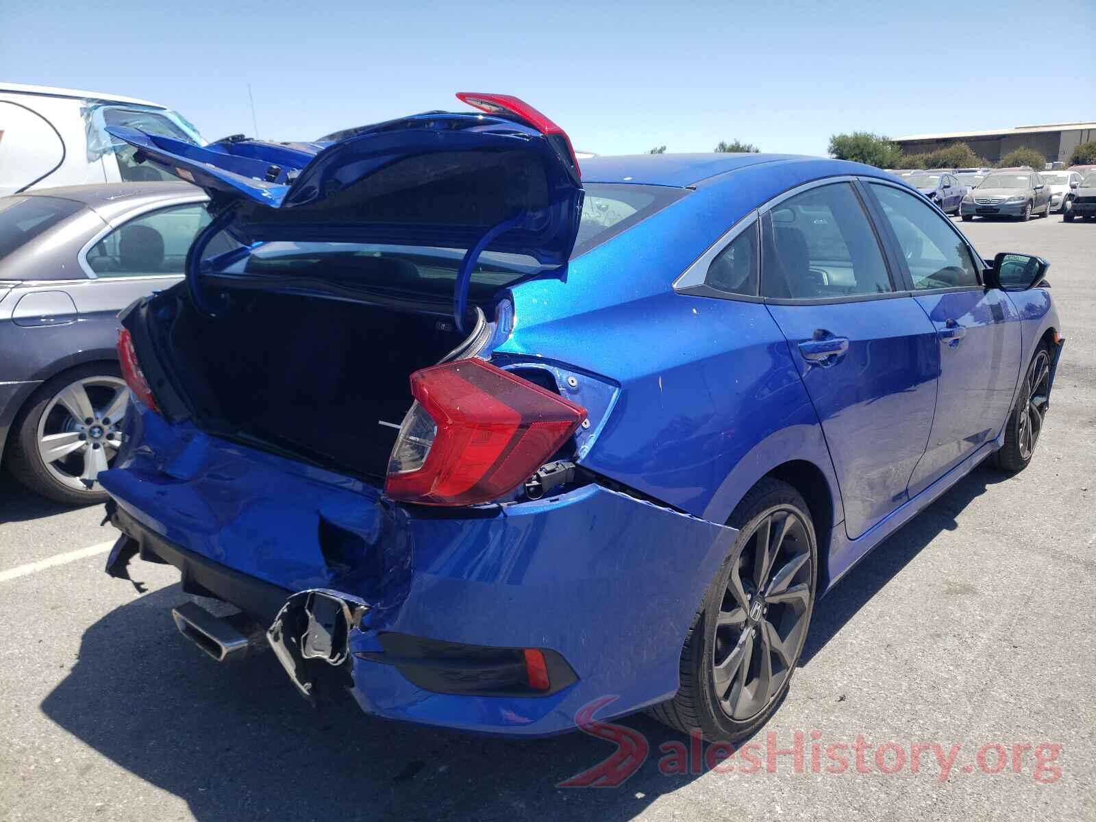 19XFC2F87KE206470 2019 HONDA CIVIC