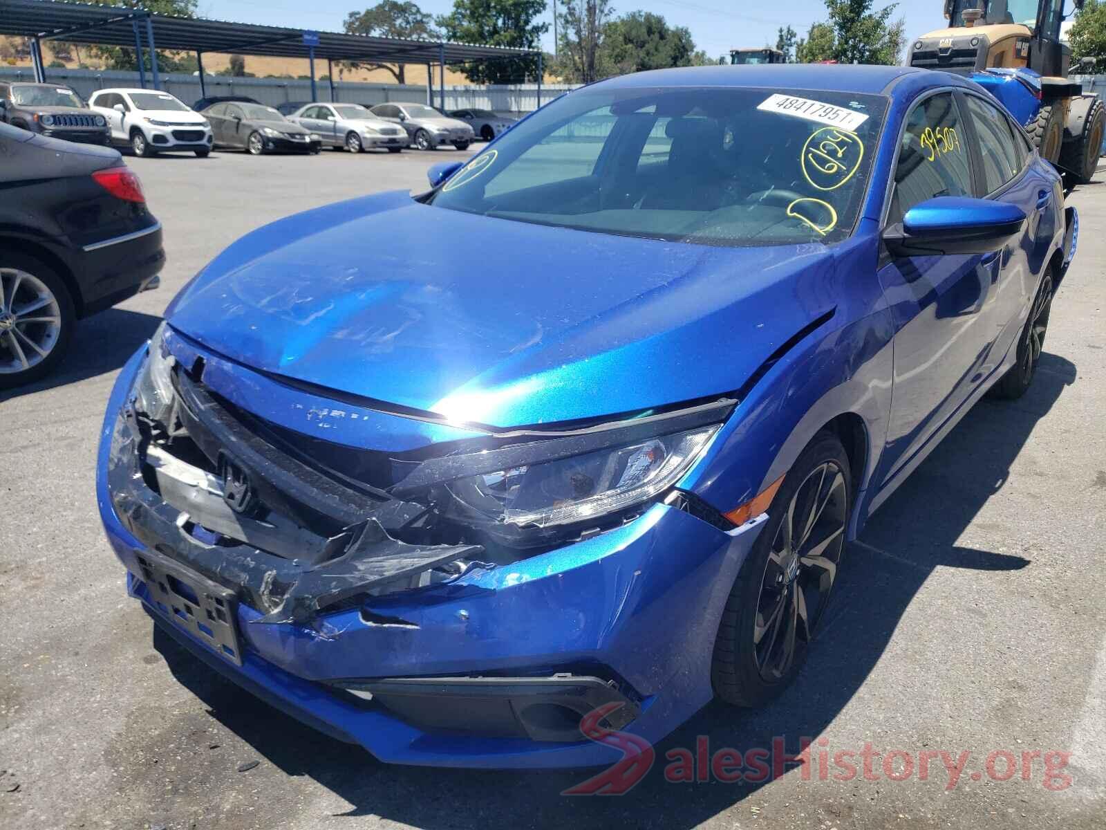 19XFC2F87KE206470 2019 HONDA CIVIC