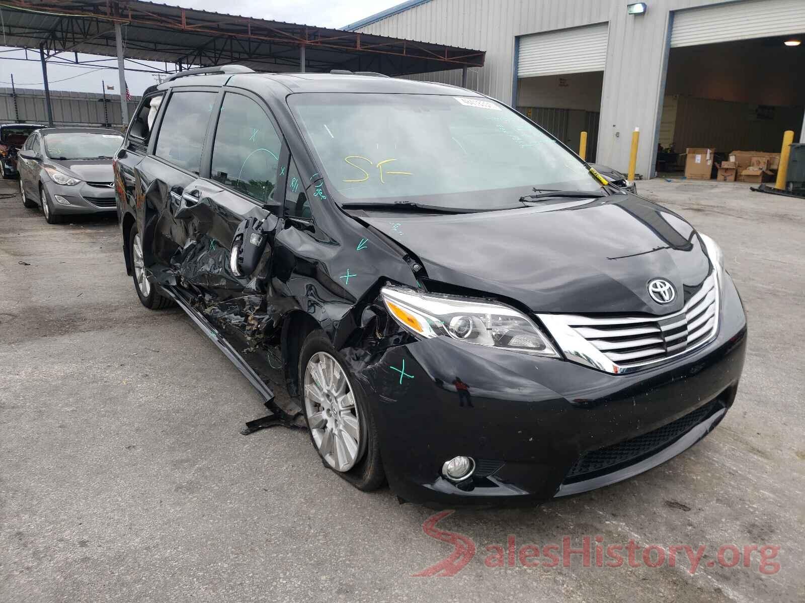 5TDYZ3DC8HS886611 2017 TOYOTA SIENNA