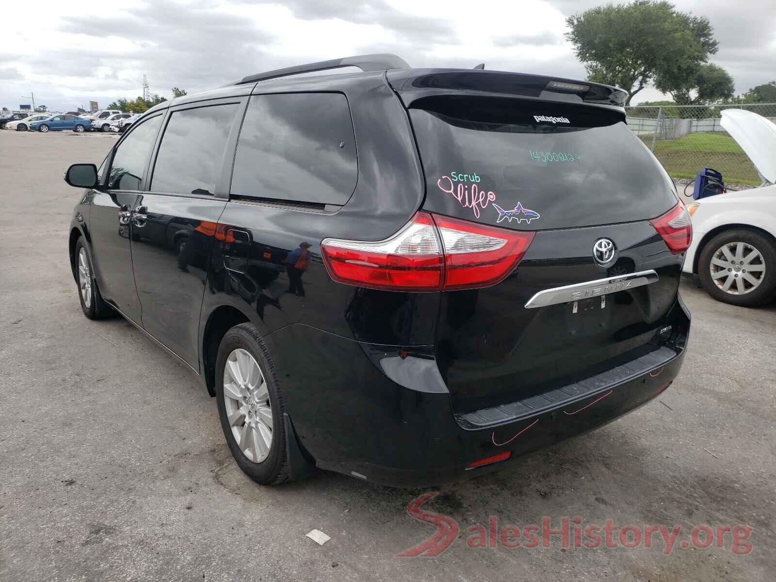 5TDYZ3DC8HS886611 2017 TOYOTA SIENNA