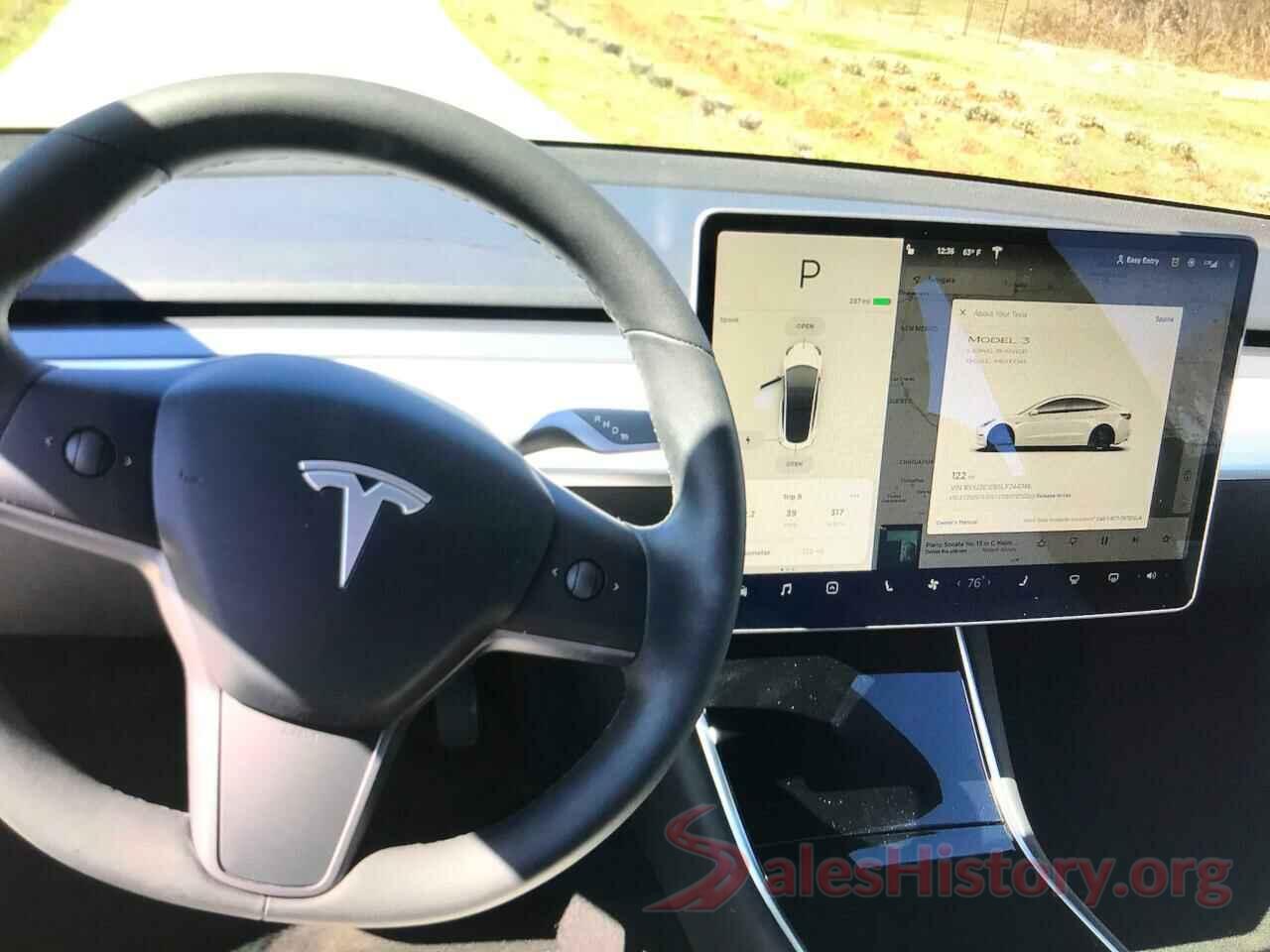 5YJ3E1EB5LF744746 2020 TESLA MODEL 3