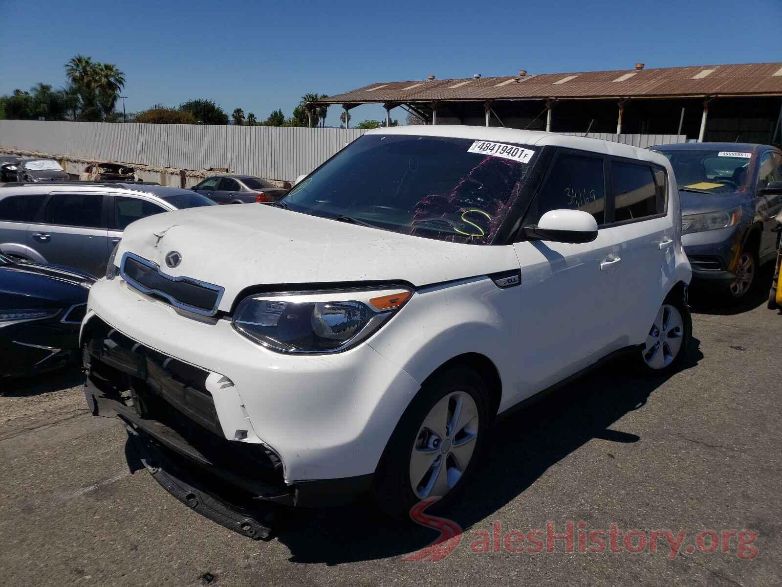 KNDJN2A25G7374378 2016 KIA SOUL