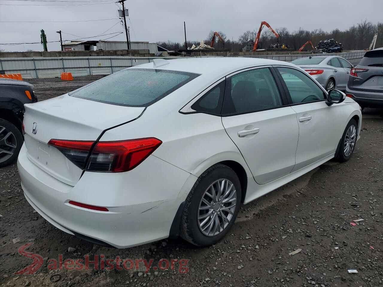 2023 HONDA CIVIC VIN 2HGFE2F25PH539141, right side view