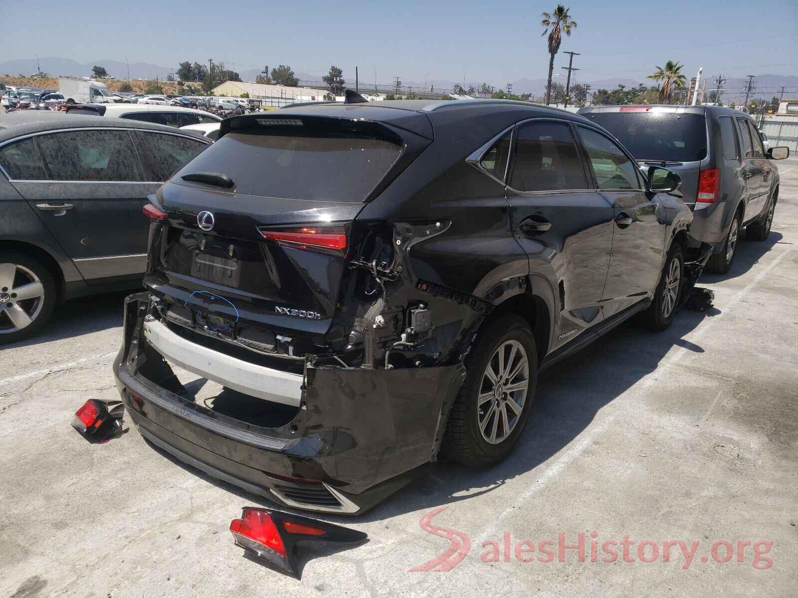 JTJBJRBZ5K2102730 2019 LEXUS NX