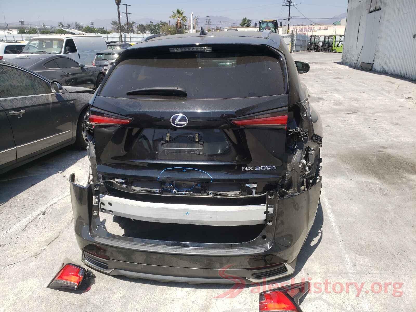 JTJBJRBZ5K2102730 2019 LEXUS NX