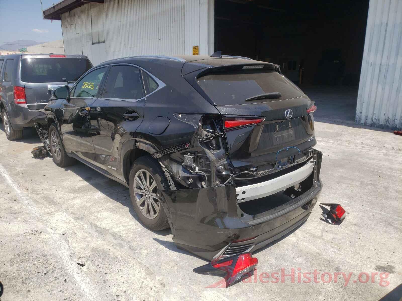 JTJBJRBZ5K2102730 2019 LEXUS NX