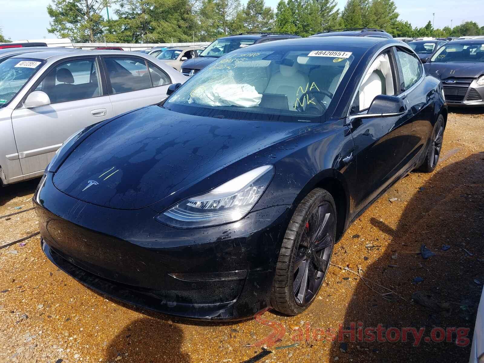 5YJ3E1EC6LF774962 2020 TESLA MODEL 3