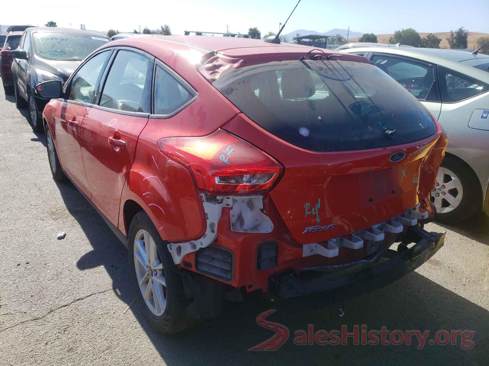 1FADP3K2XHL206682 2017 FORD FOCUS