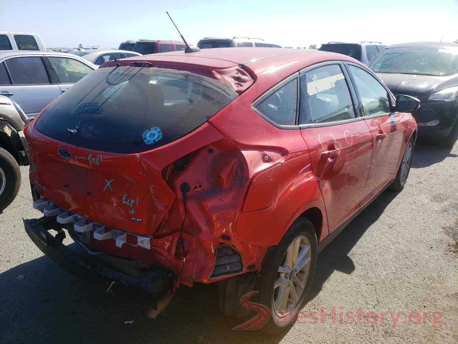 1FADP3K2XHL206682 2017 FORD FOCUS