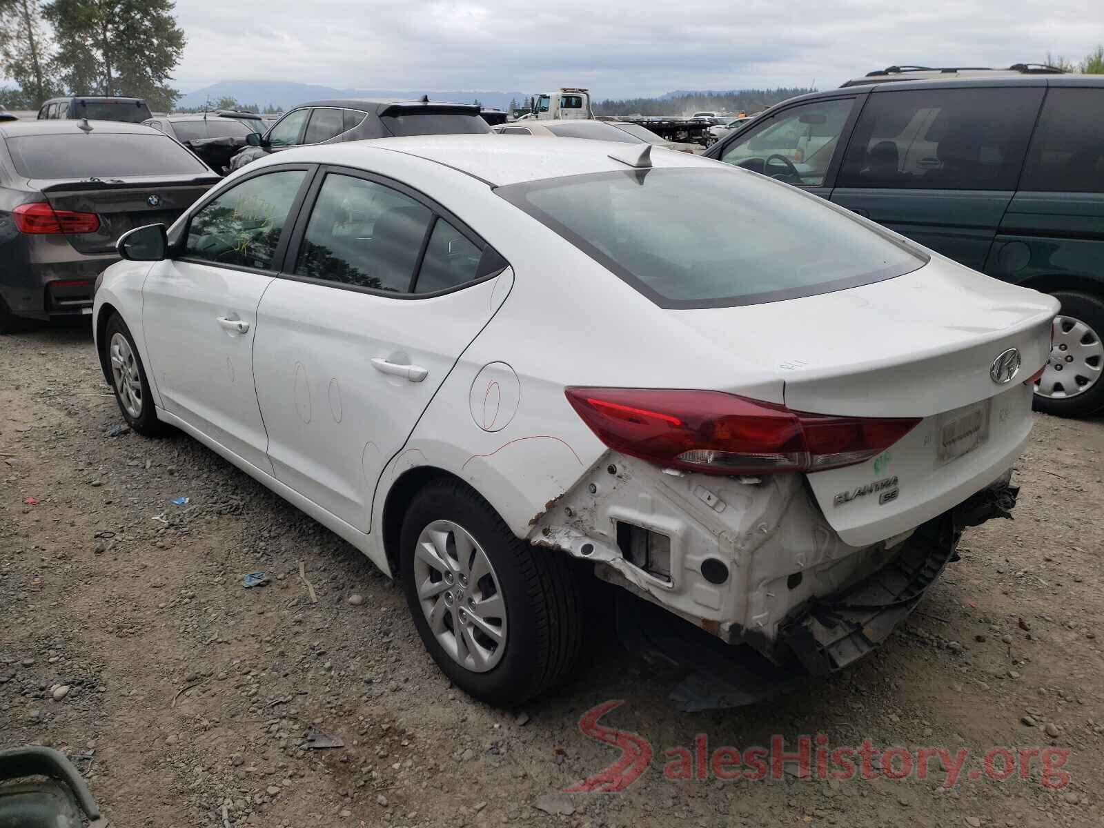 5NPD74LF8HH204483 2017 HYUNDAI ELANTRA