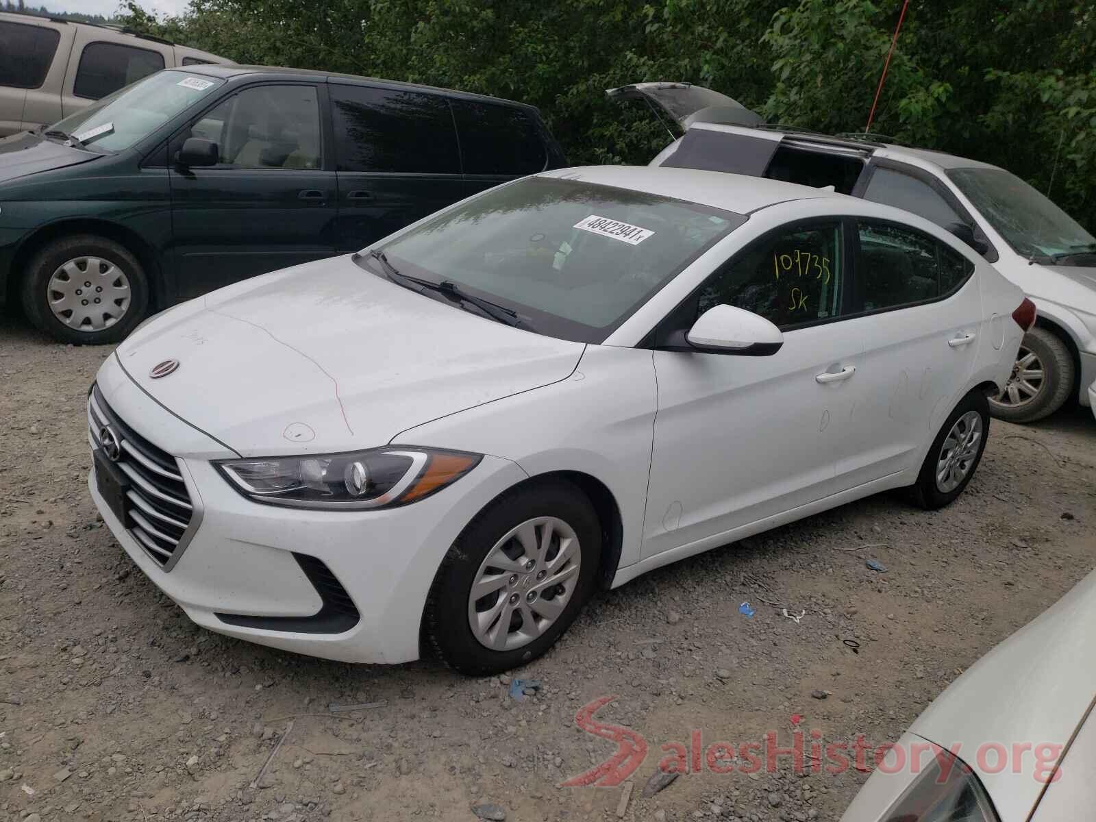 5NPD74LF8HH204483 2017 HYUNDAI ELANTRA