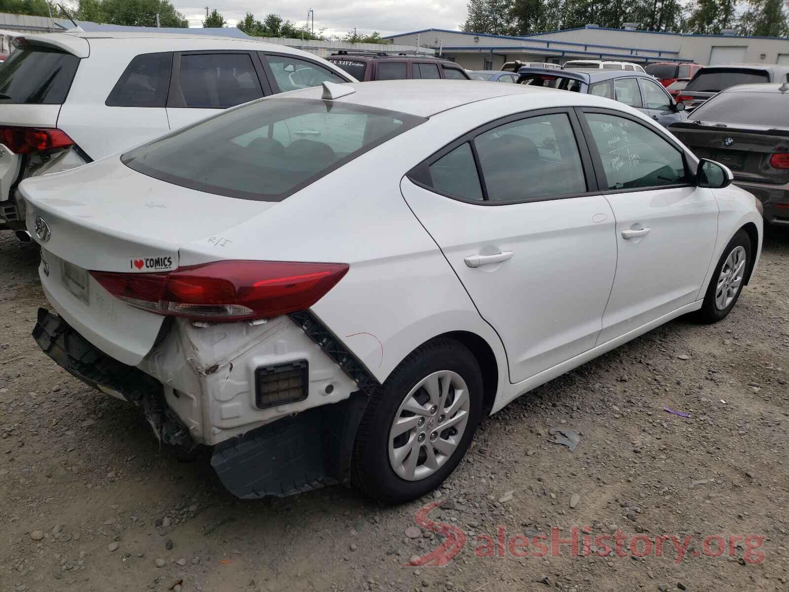 5NPD74LF8HH204483 2017 HYUNDAI ELANTRA