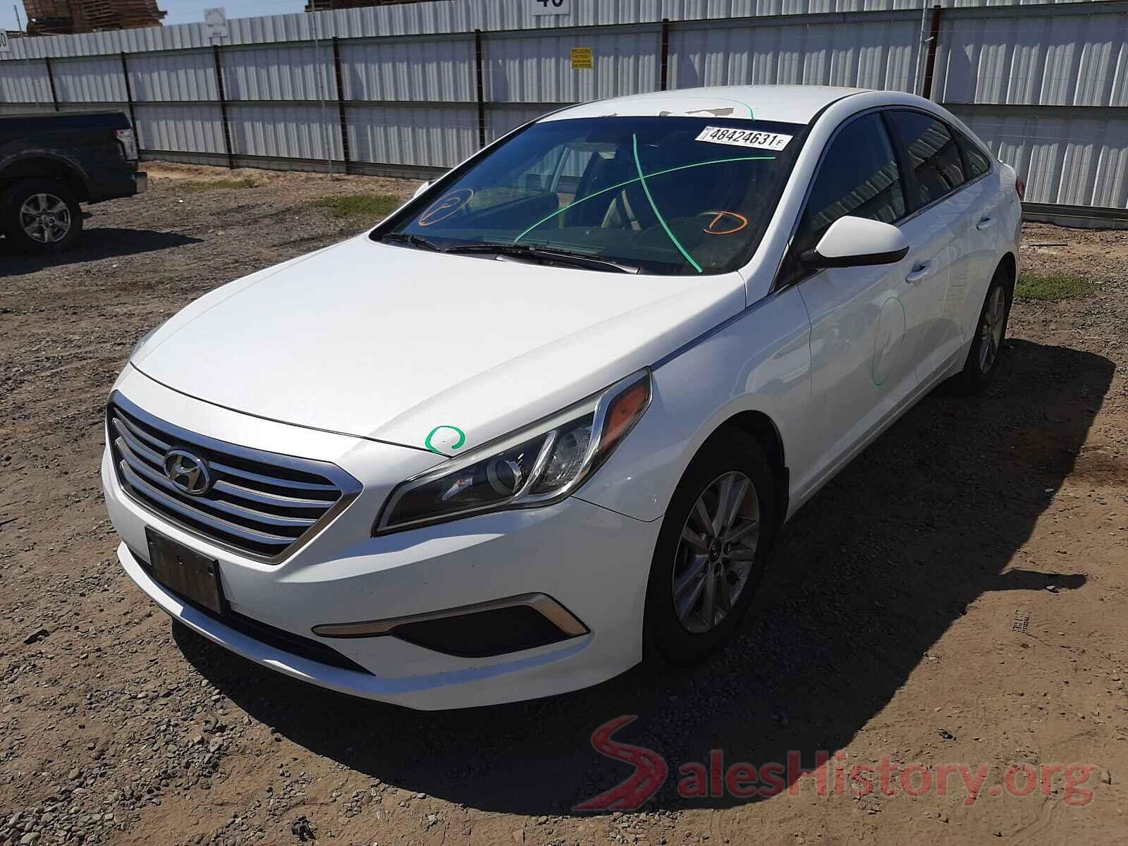 5NPE24AA5HH495082 2017 HYUNDAI SONATA