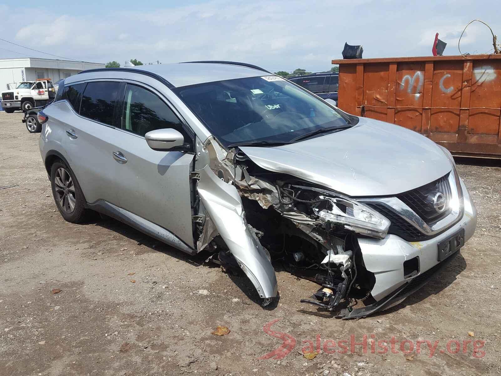 5N1AZ2MH2HN115439 2017 NISSAN MURANO