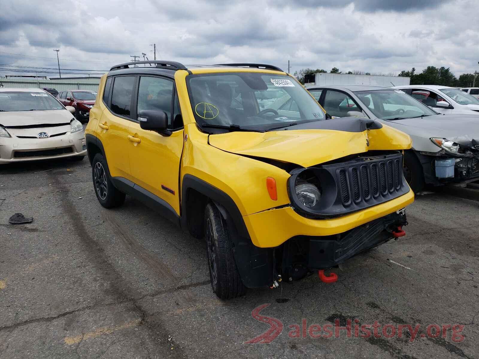 ZACCJBCT3GPD99938 2016 JEEP RENEGADE