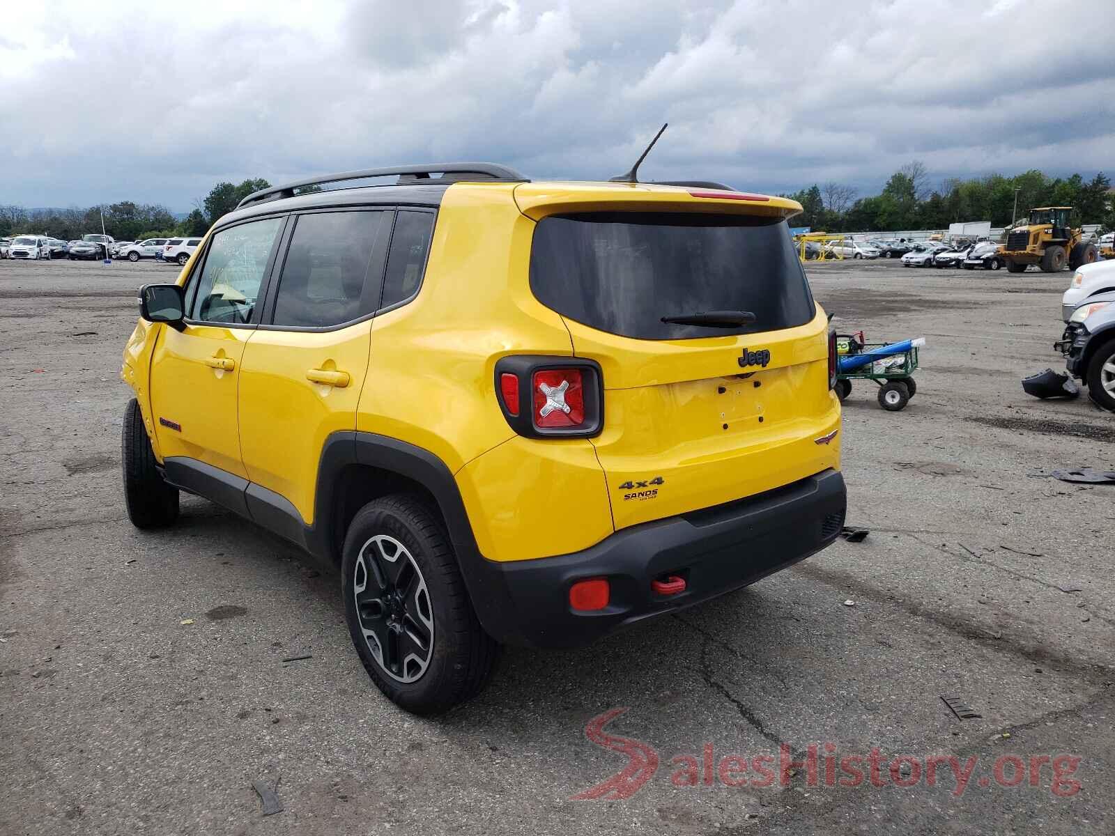 ZACCJBCT3GPD99938 2016 JEEP RENEGADE