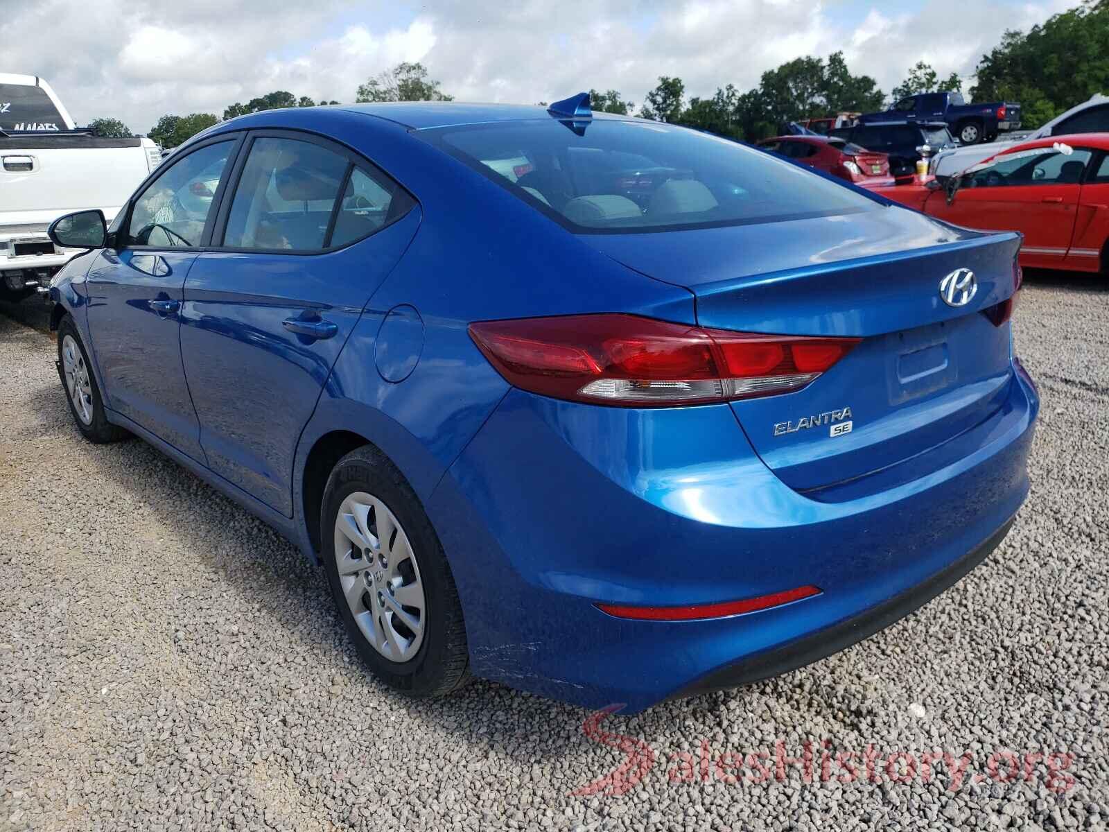 KMHD74LFXHU089998 2017 HYUNDAI ELANTRA