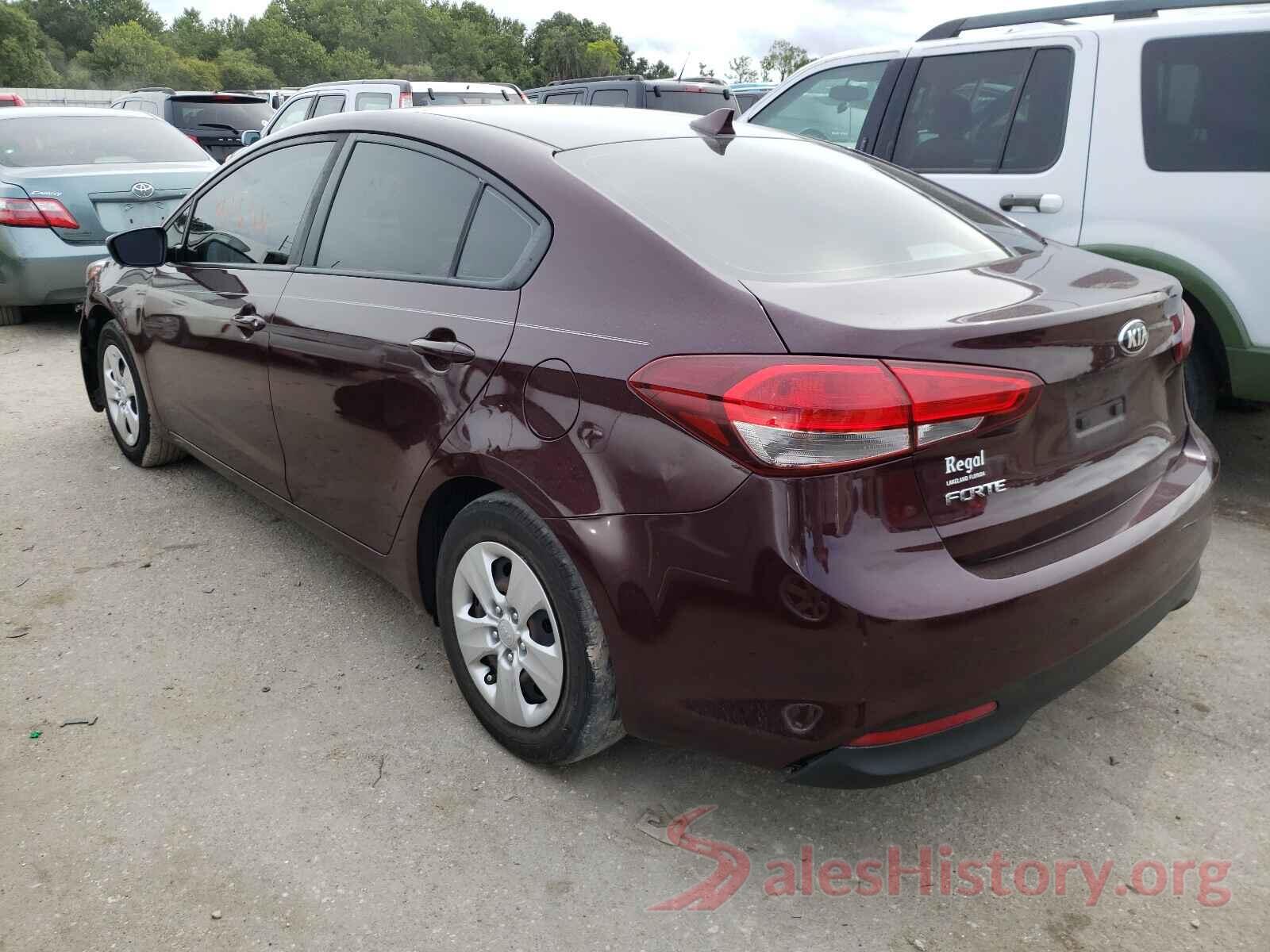 3KPFK4A77HE132893 2017 KIA FORTE