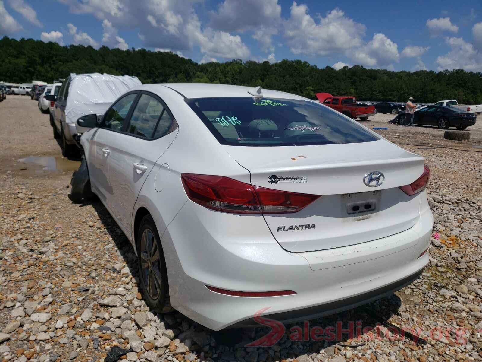 5NPD84LF9HH029089 2017 HYUNDAI ELANTRA