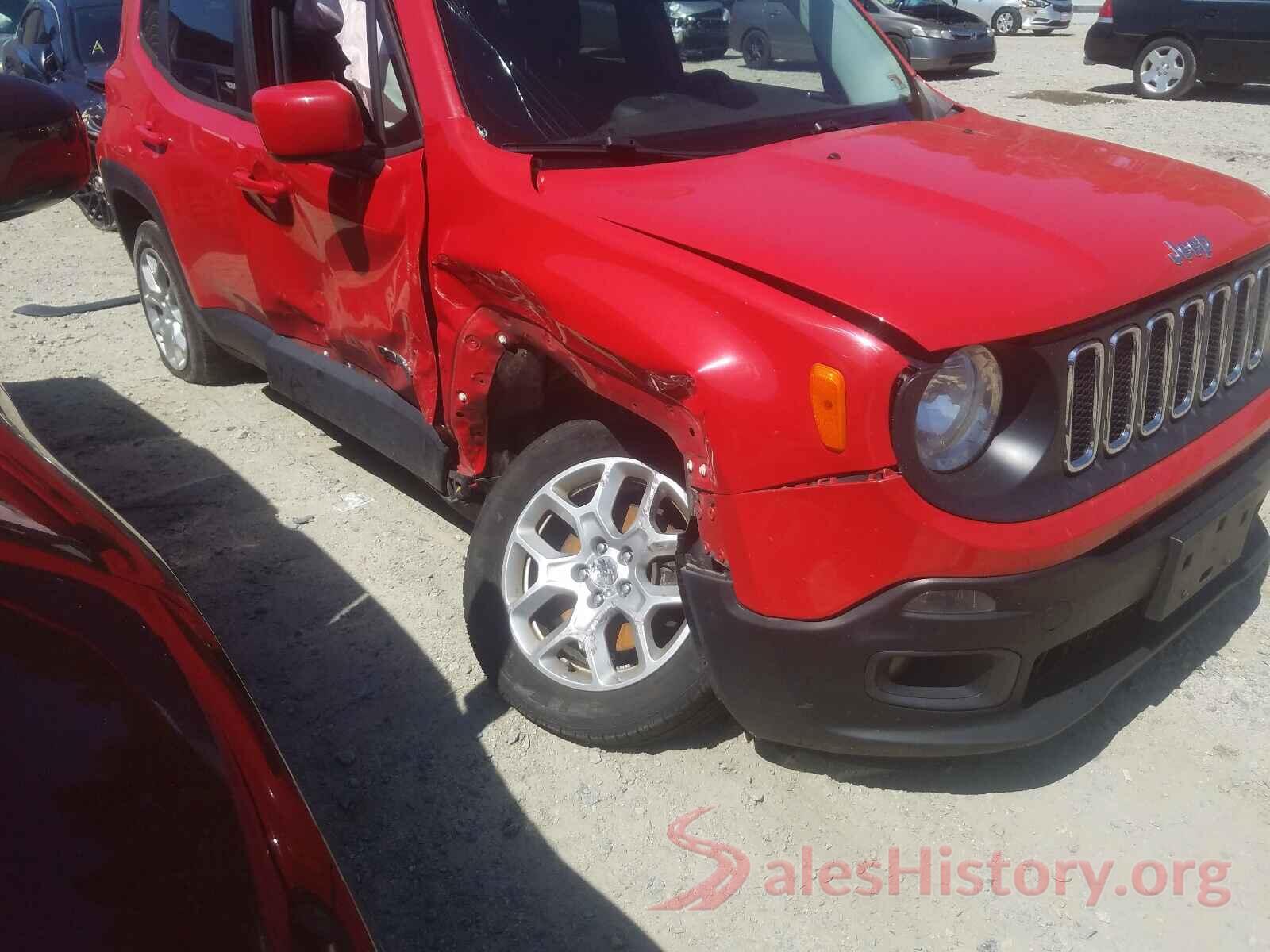 ZACCJBBT0GPD99087 2016 JEEP RENEGADE