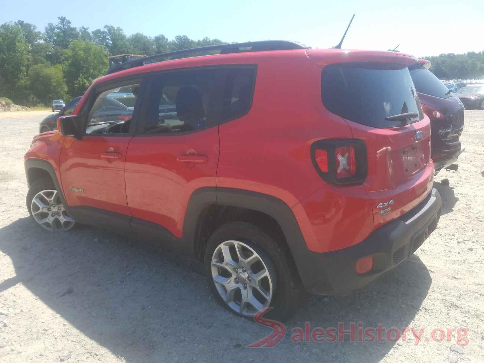 ZACCJBBT0GPD99087 2016 JEEP RENEGADE