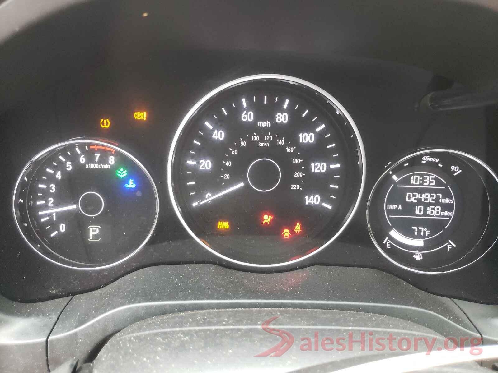 3CZRU6H14KG718428 2019 HONDA HR-V