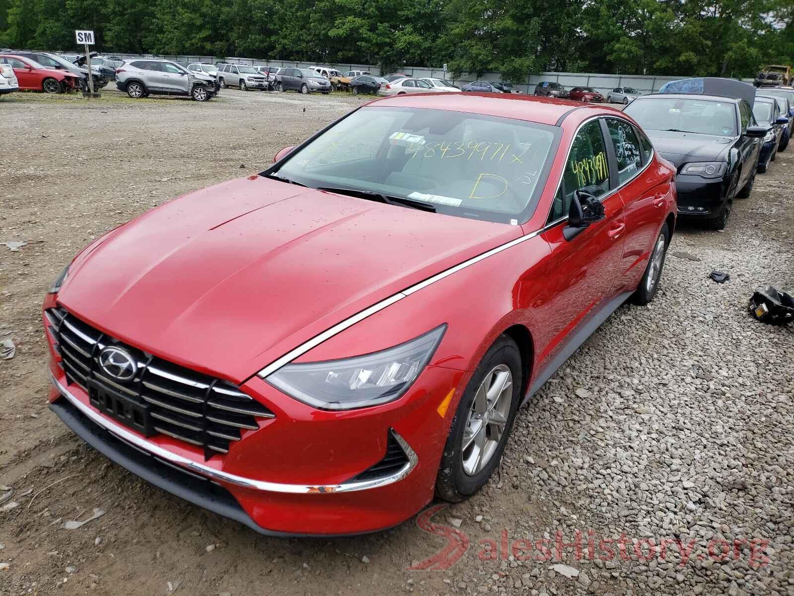 5NPEG4JA6MH124007 2021 HYUNDAI SONATA