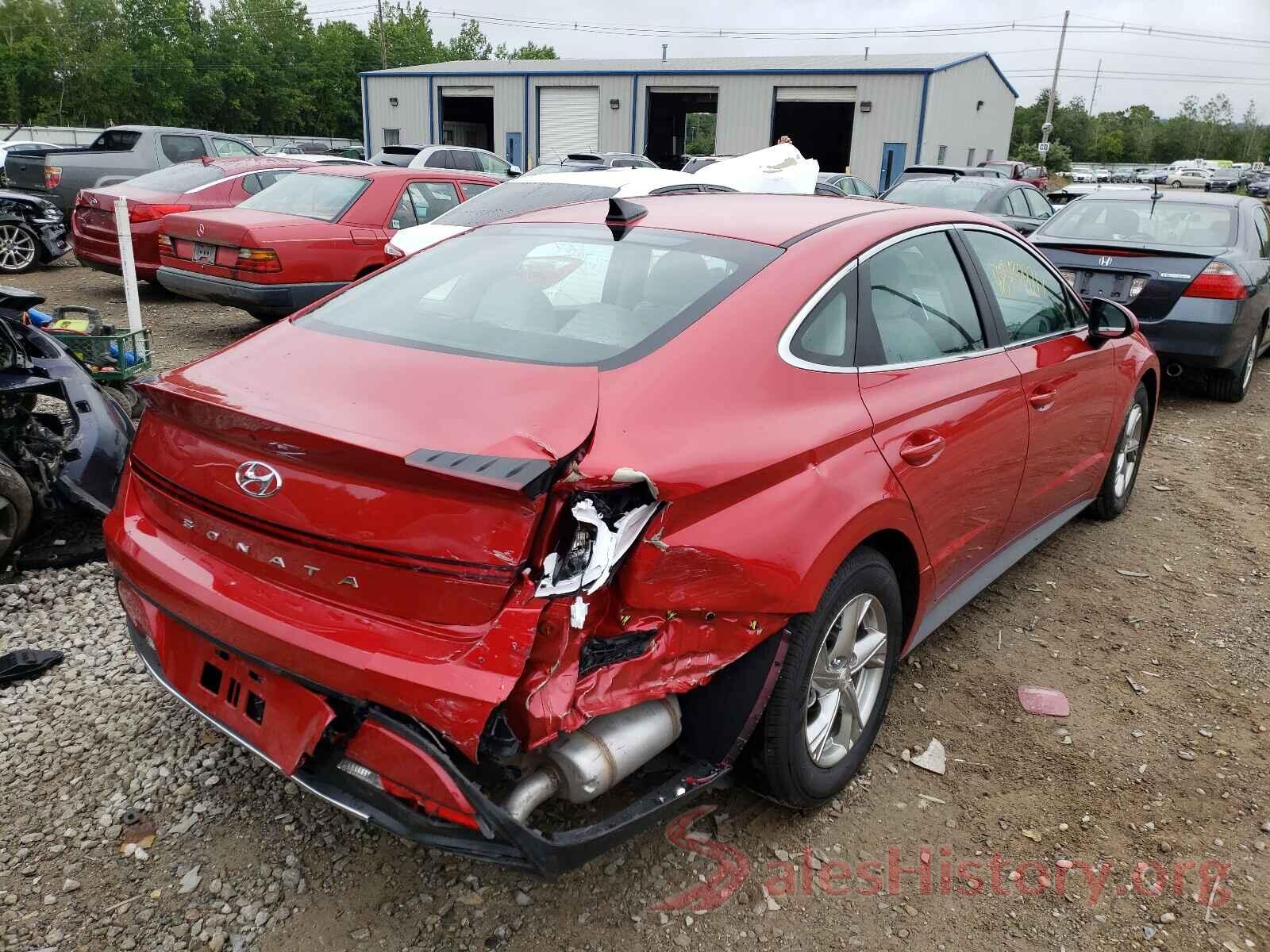 5NPEG4JA6MH124007 2021 HYUNDAI SONATA