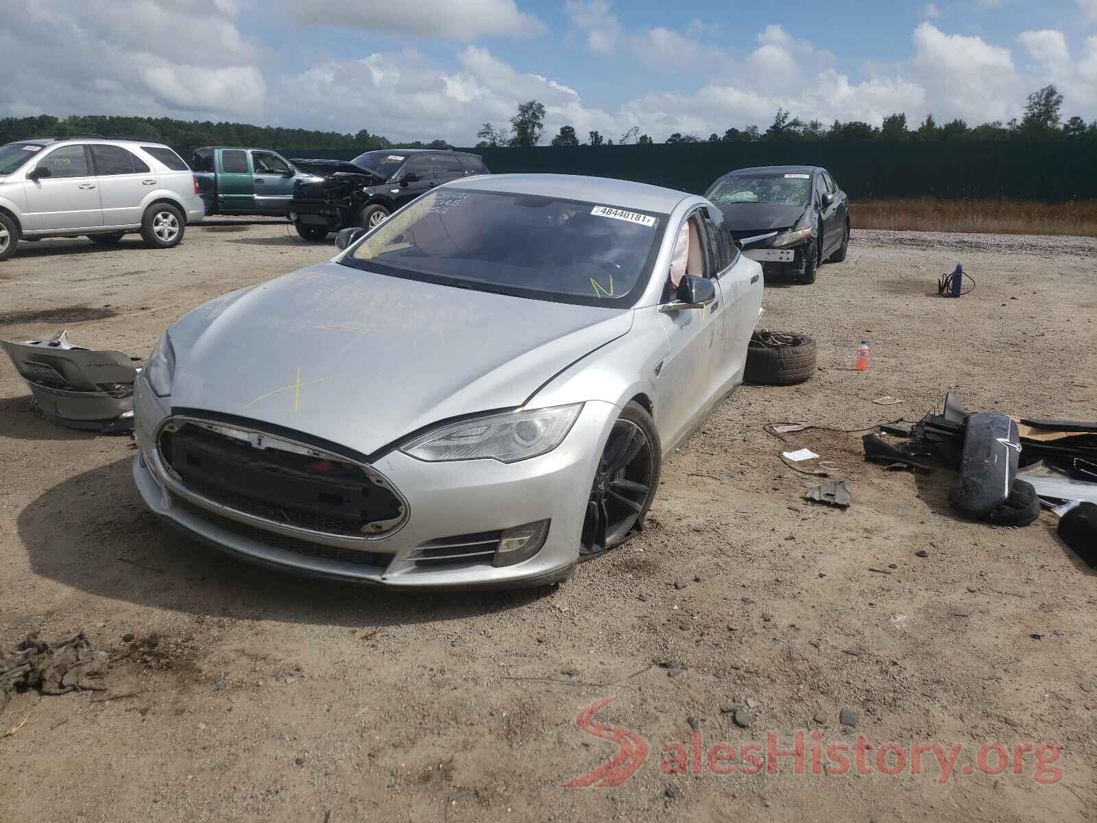 5YJSA1H13EFP42152 2014 TESLA MODEL S