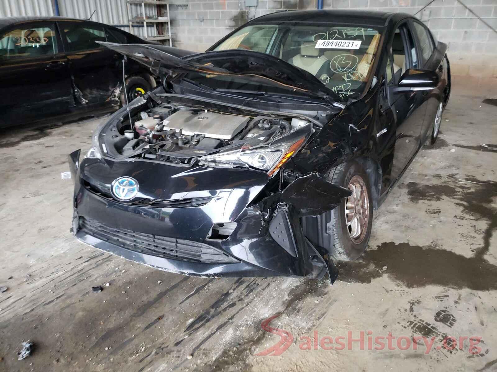 JTDKBRFU4G3012159 2016 TOYOTA PRIUS